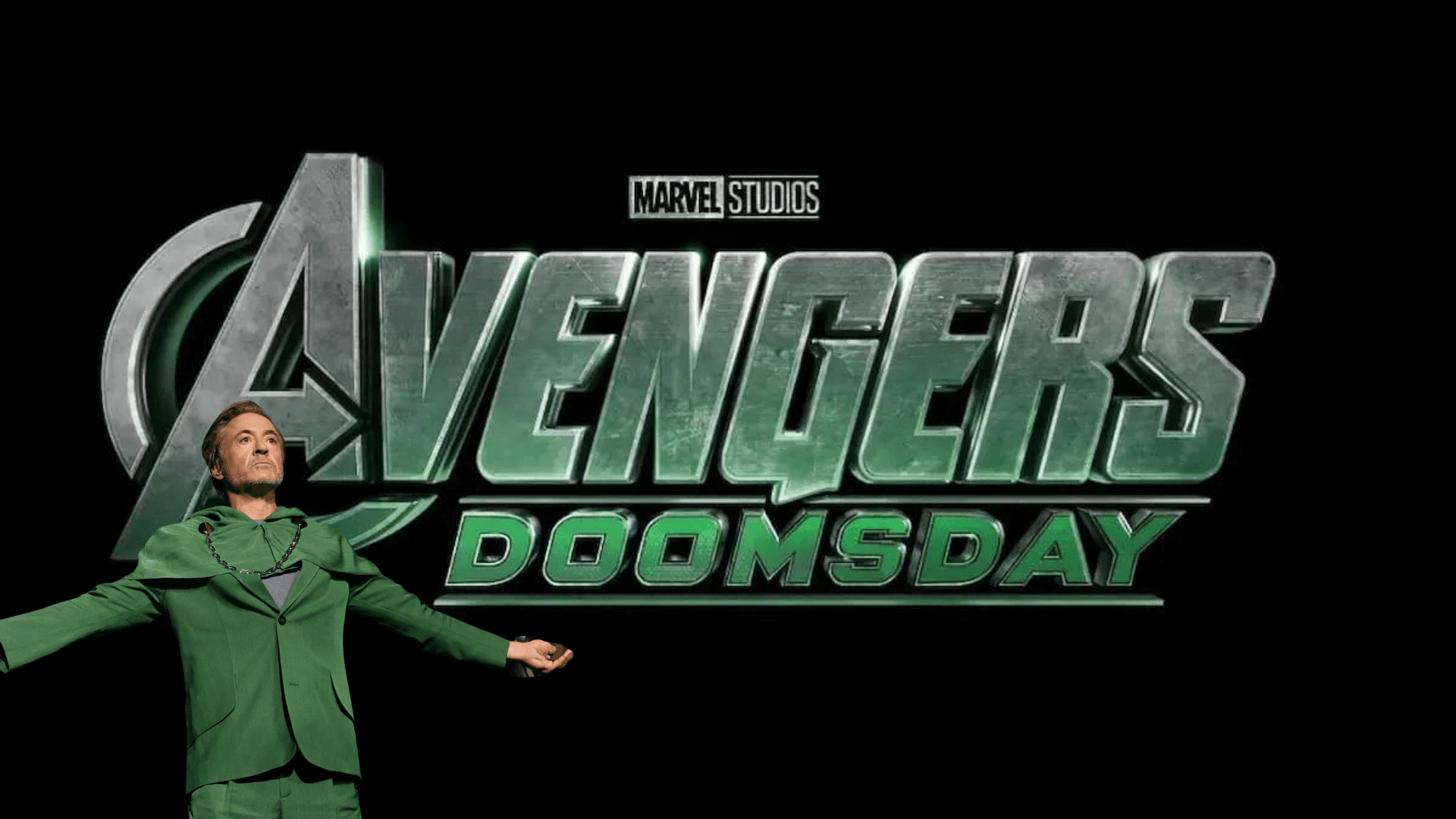 Poster of Avengers: Doomsday and Robert Downey Jr. as Doctor Doom