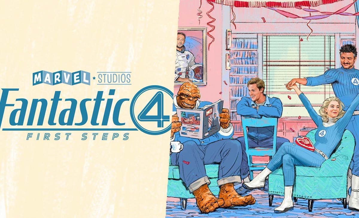 Poster of The Fantastic Four: First Steps