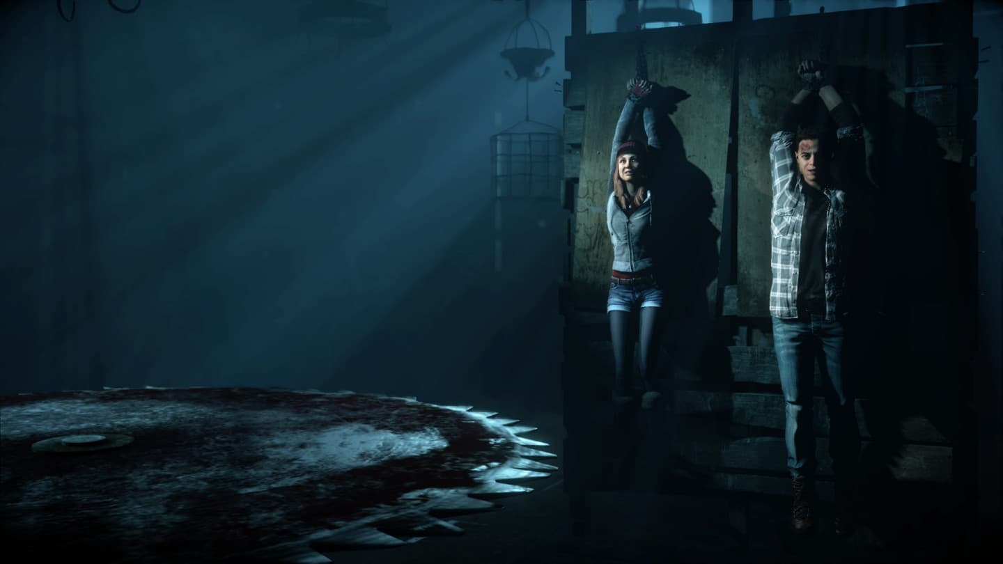 Screenshot from the Until Dawn video game