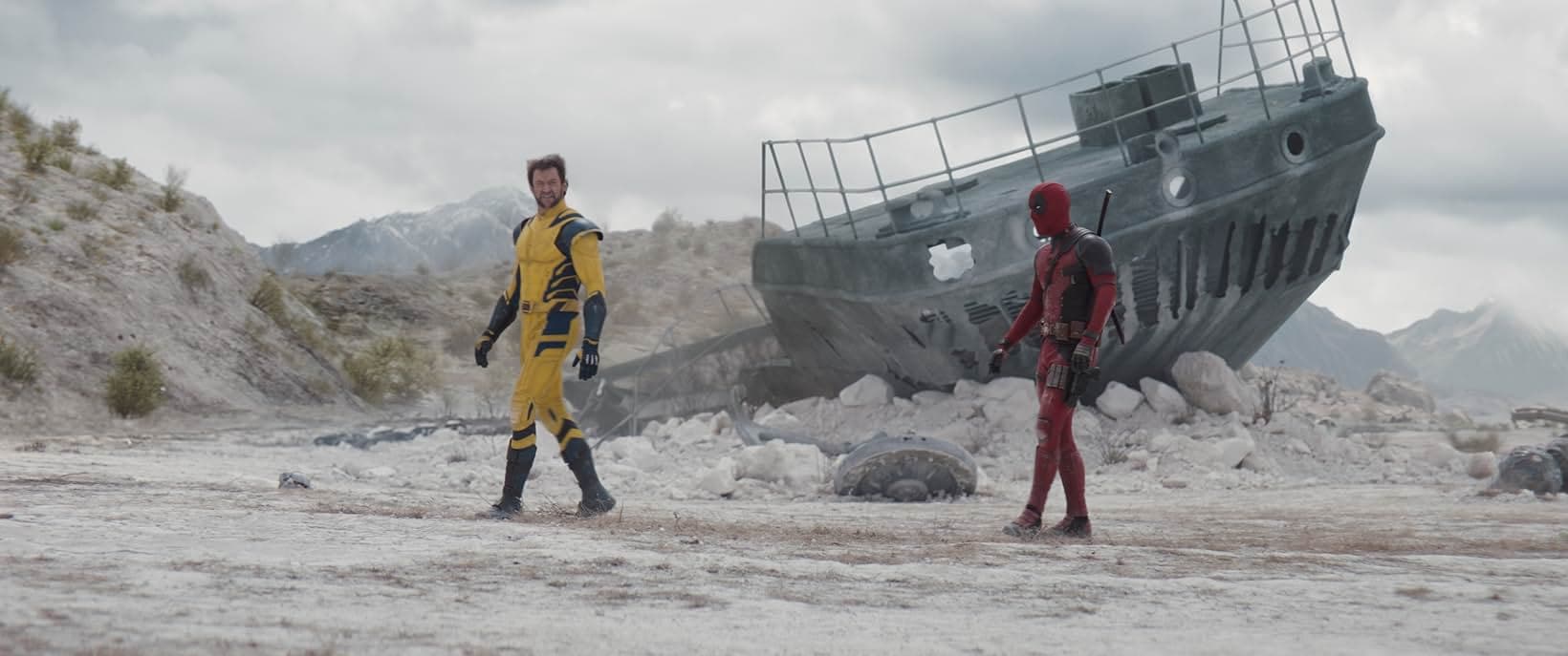 Deadpool and Wolverine in the Void